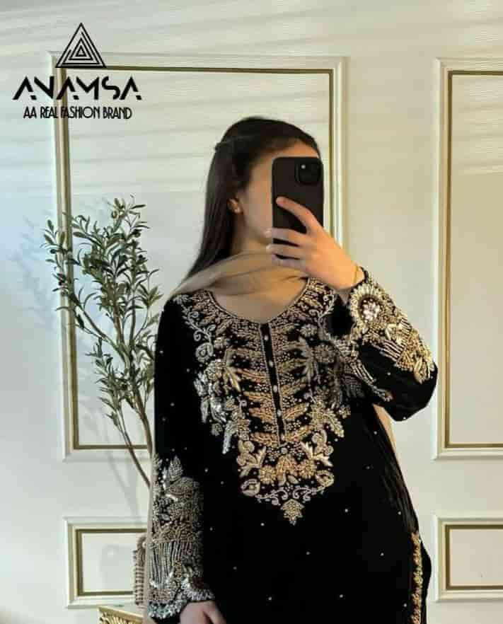 HEAVY FAUX GEORGETTE KURTI